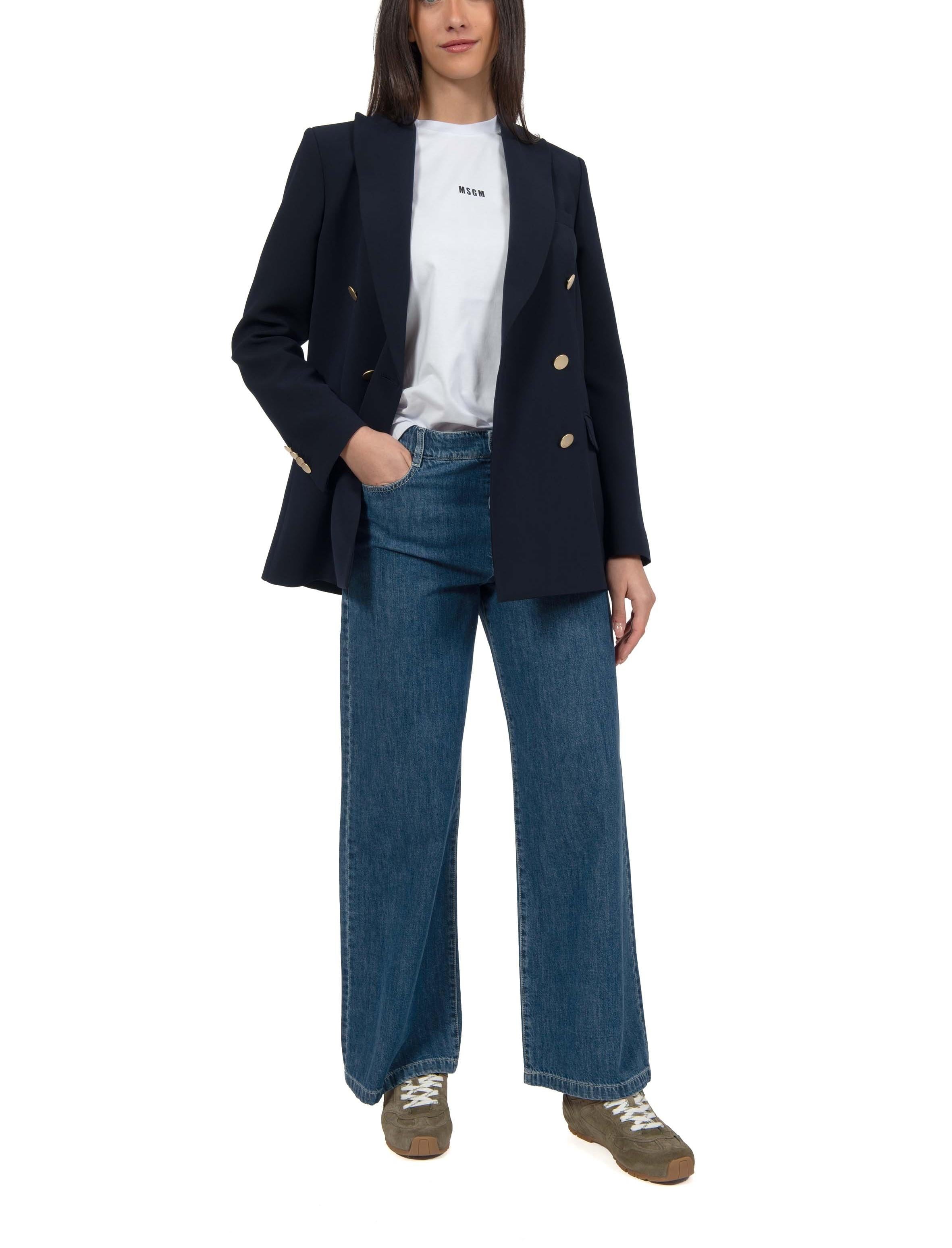 Giacca doppiopetto bottoni oro 3687 2531 NAVY ALICE MILLER 