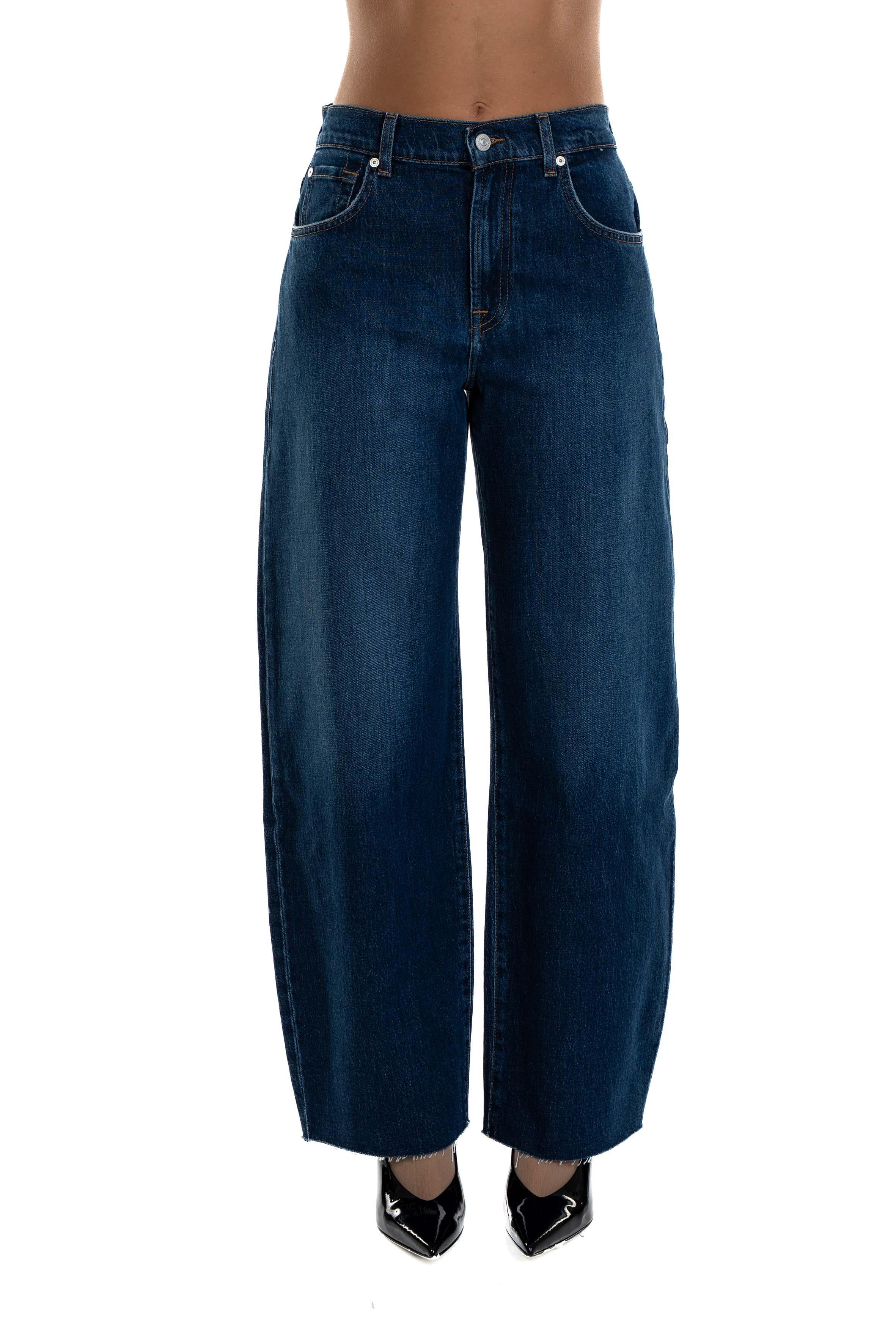 Jeans Bonnie BONNIE CURVILINAR DARK BLUE 7 FOR ALL MANKIND 