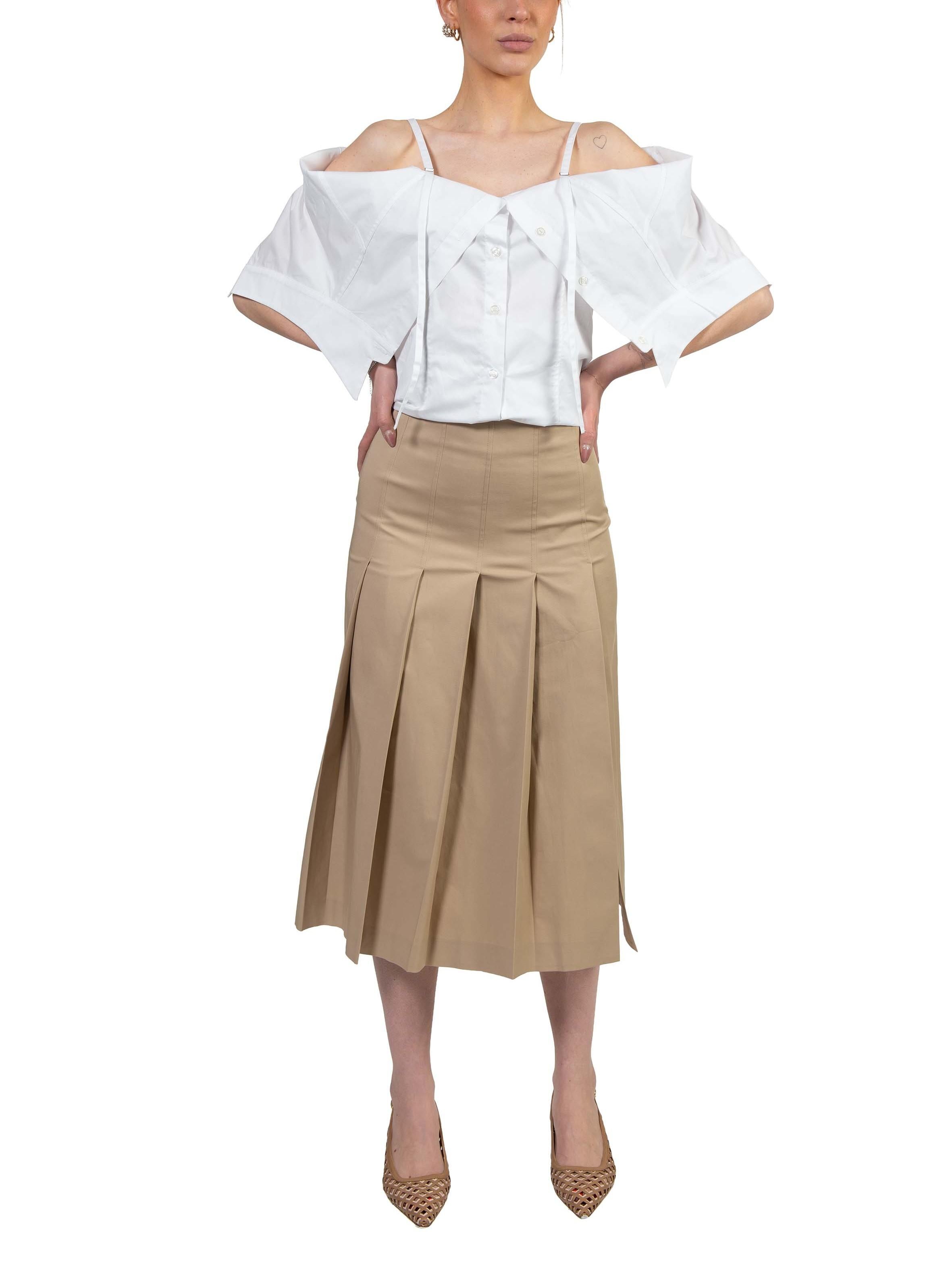 Camicia in cotone bianco BA831 SIENA WHITE Balossa 