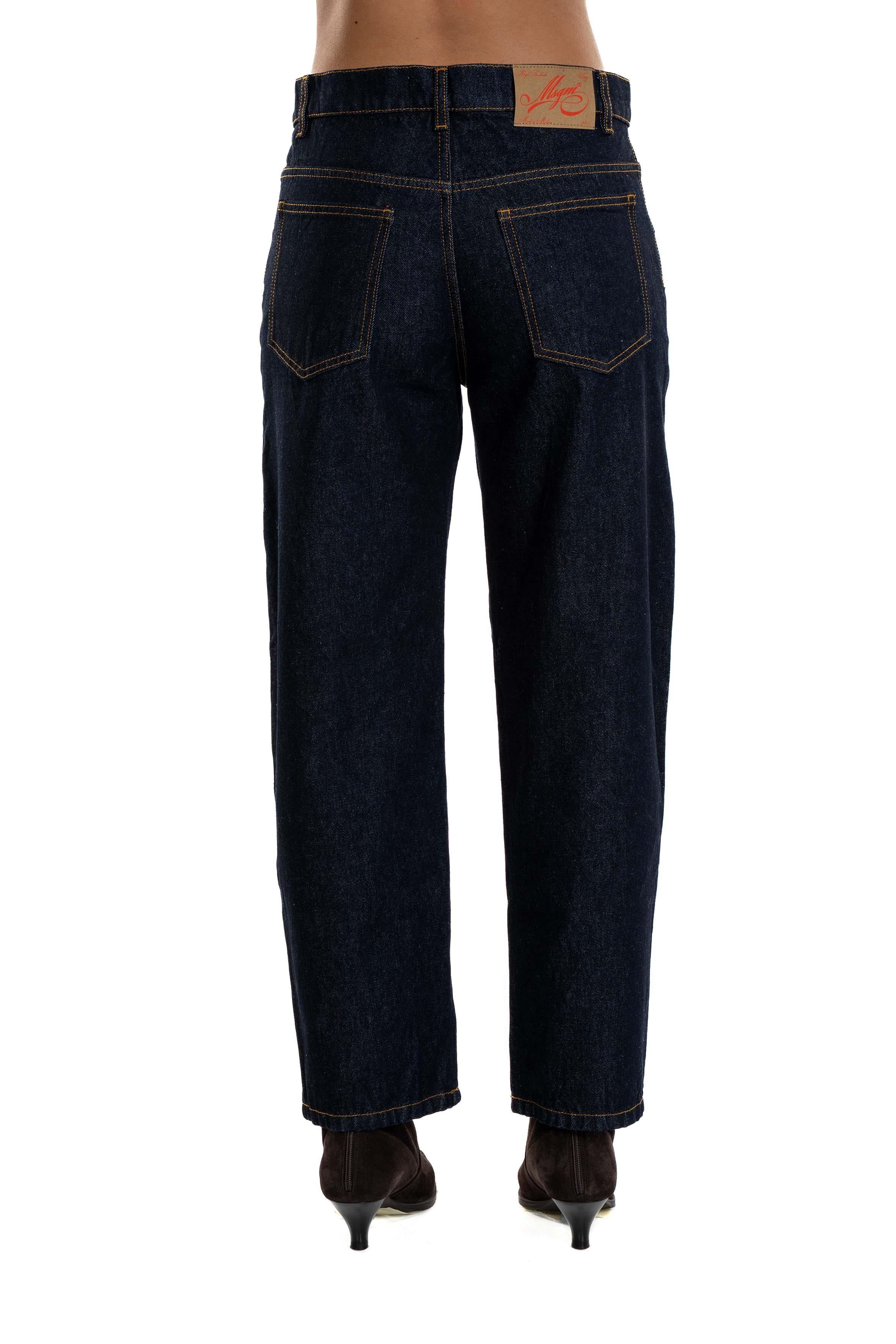 Jeans in denim blu scuro 3941MDP235 BLUE MSGM 