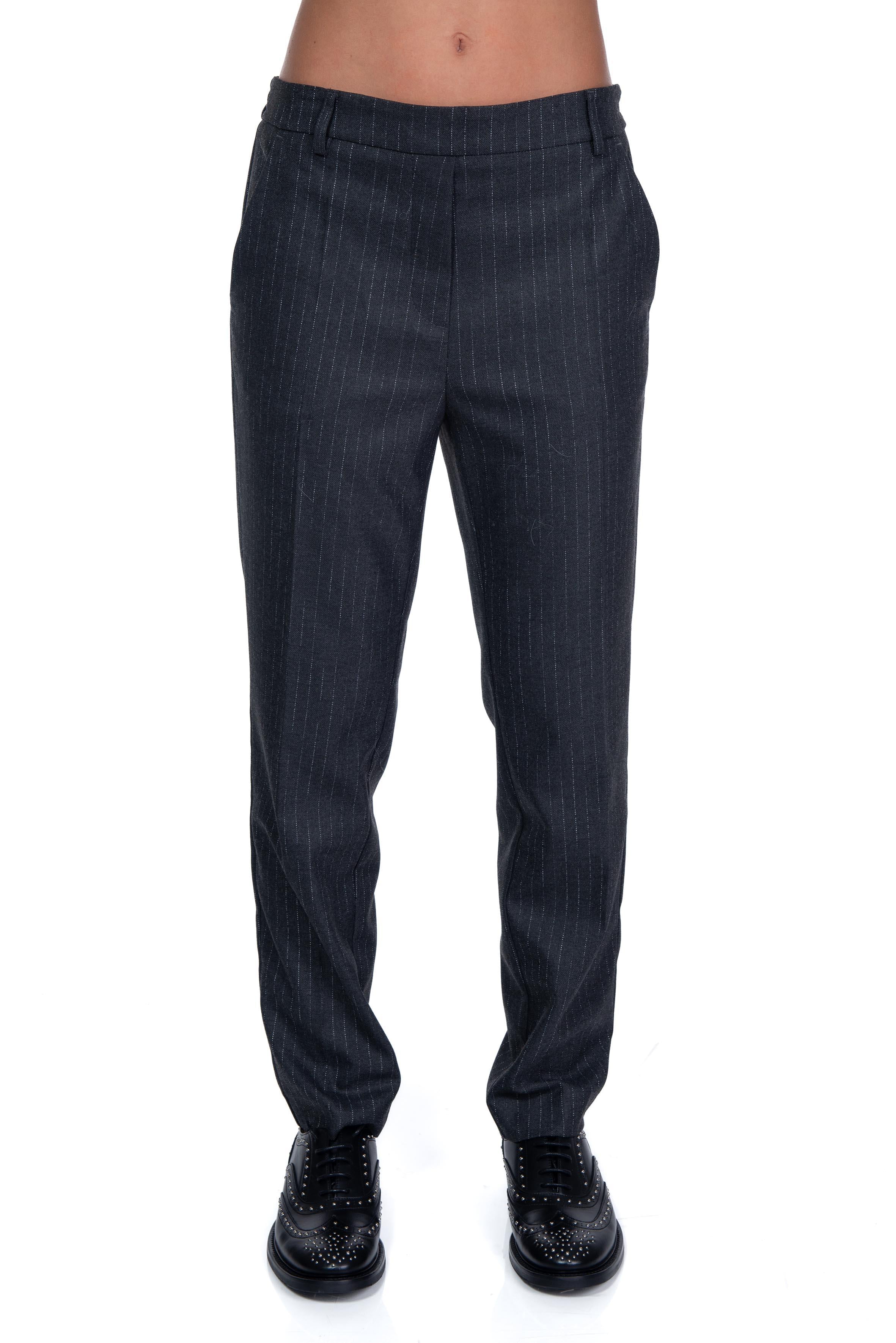 Pantalone chino gessato 3276 4315 G ALICE MILLER 