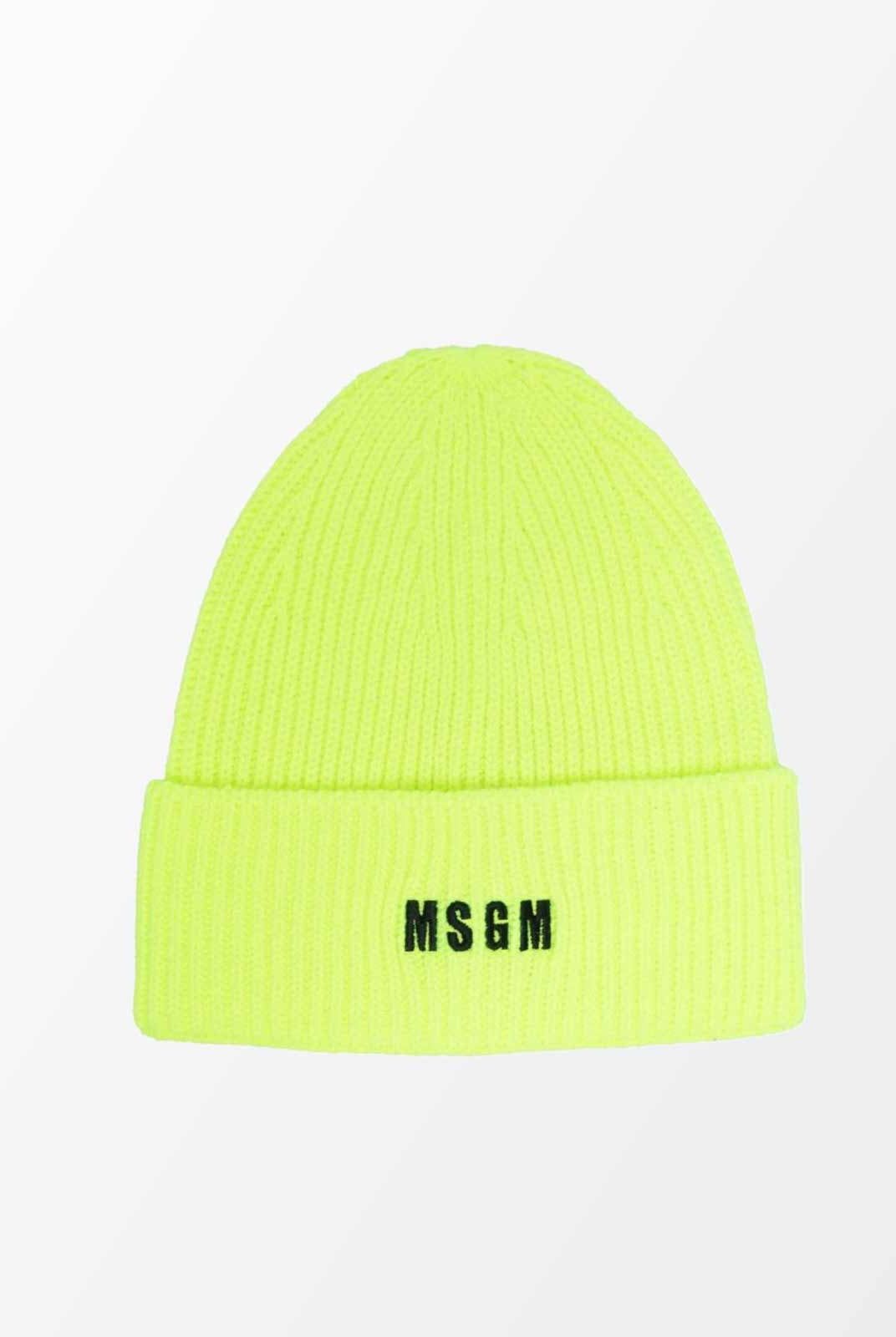 Cappello berretto giallo- MSGM -Giorgioquinto