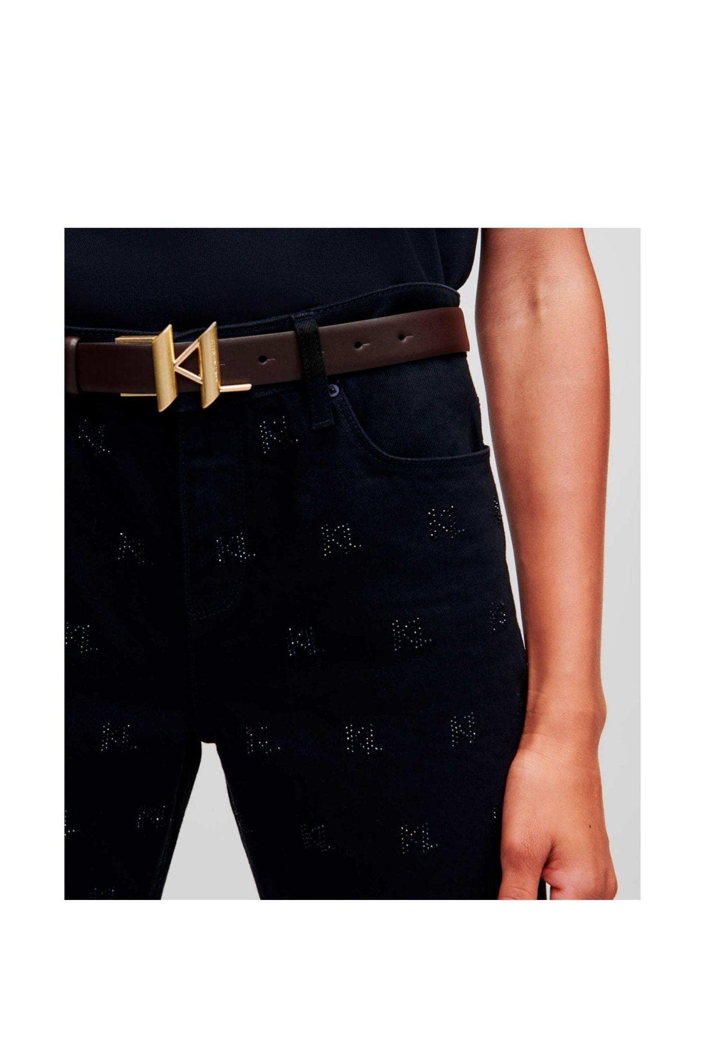 K/Saddle Cintura Double Face- Karl Lagerfeld -Giorgioquinto