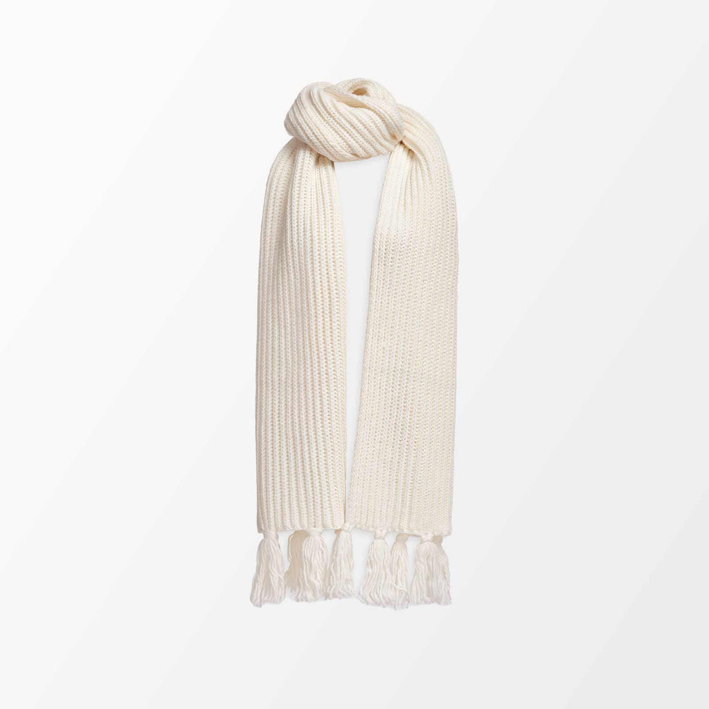 Maxi sciarpa bianca- Essentiel Antwerp -Giorgioquinto