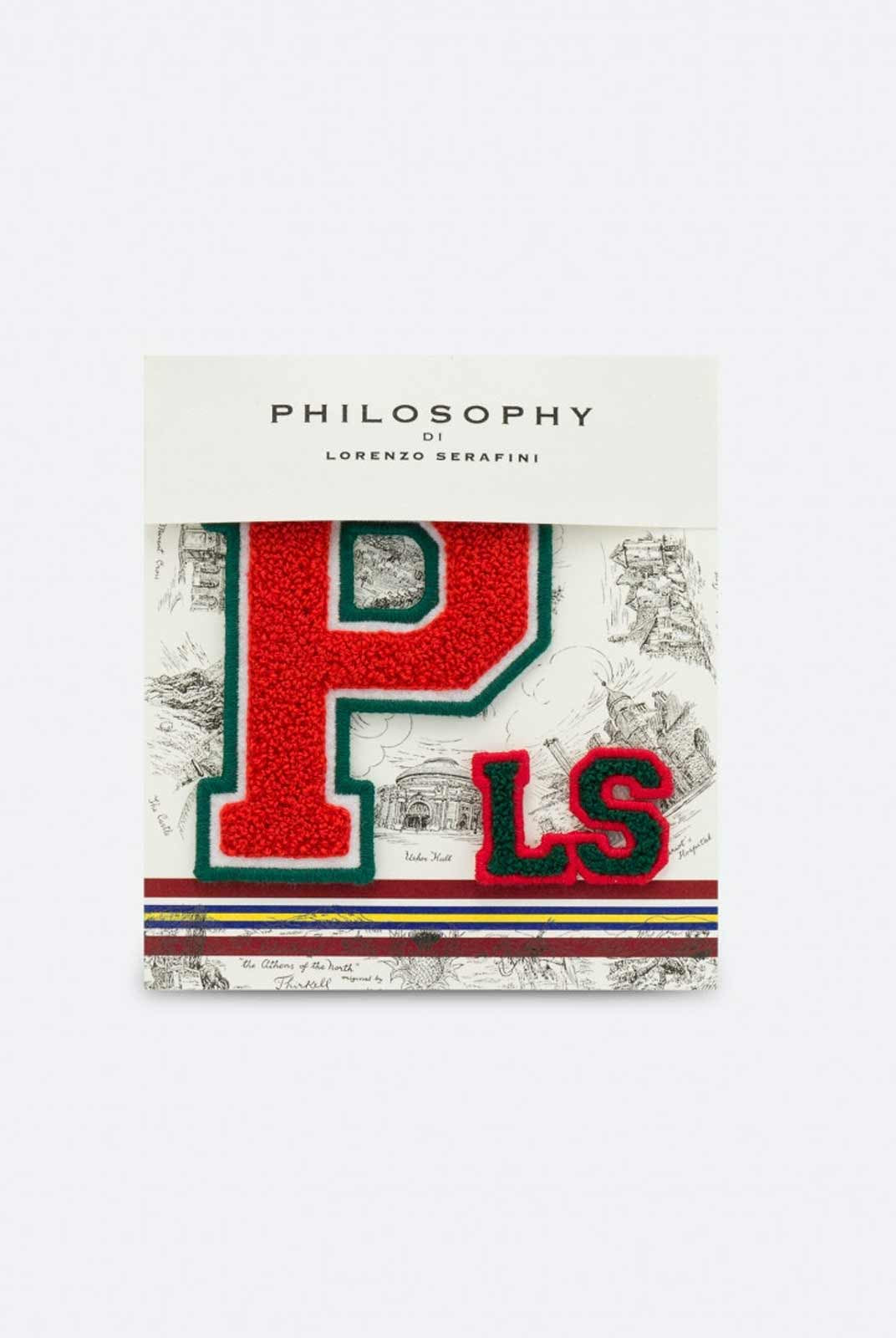 Spilla patch pls Rossa- Philosophy -Giorgioquinto