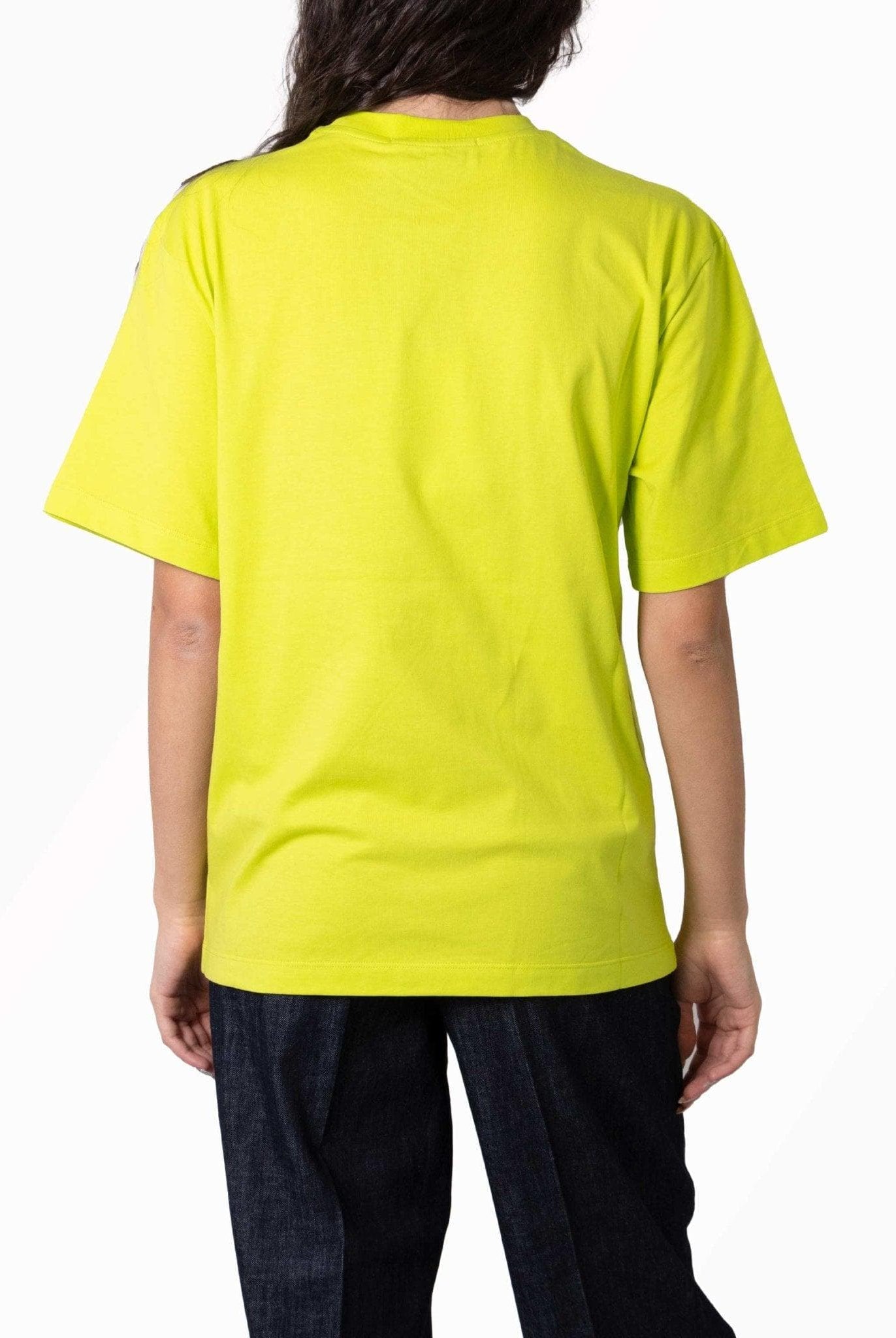 T-shirt con logo ricamato- MSGM -Giorgioquinto