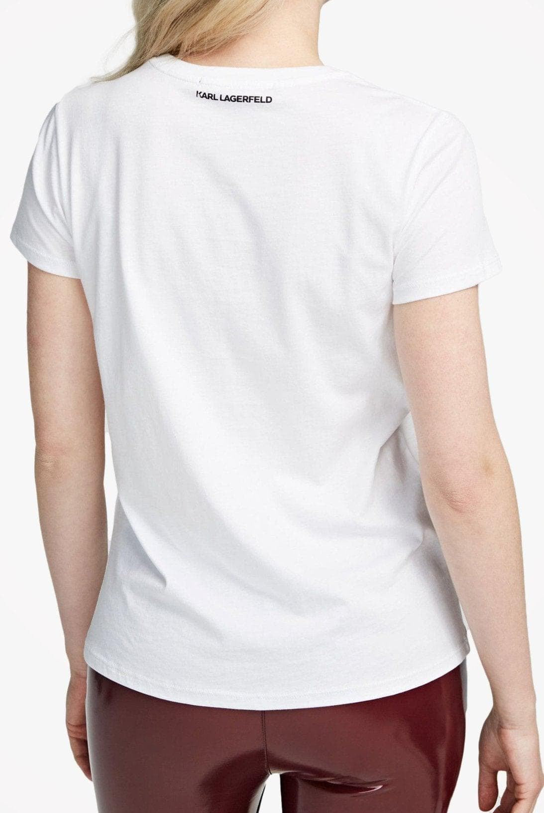 T-Shirt stampa Gatto- Karl Lagerfeld -Giorgioquinto