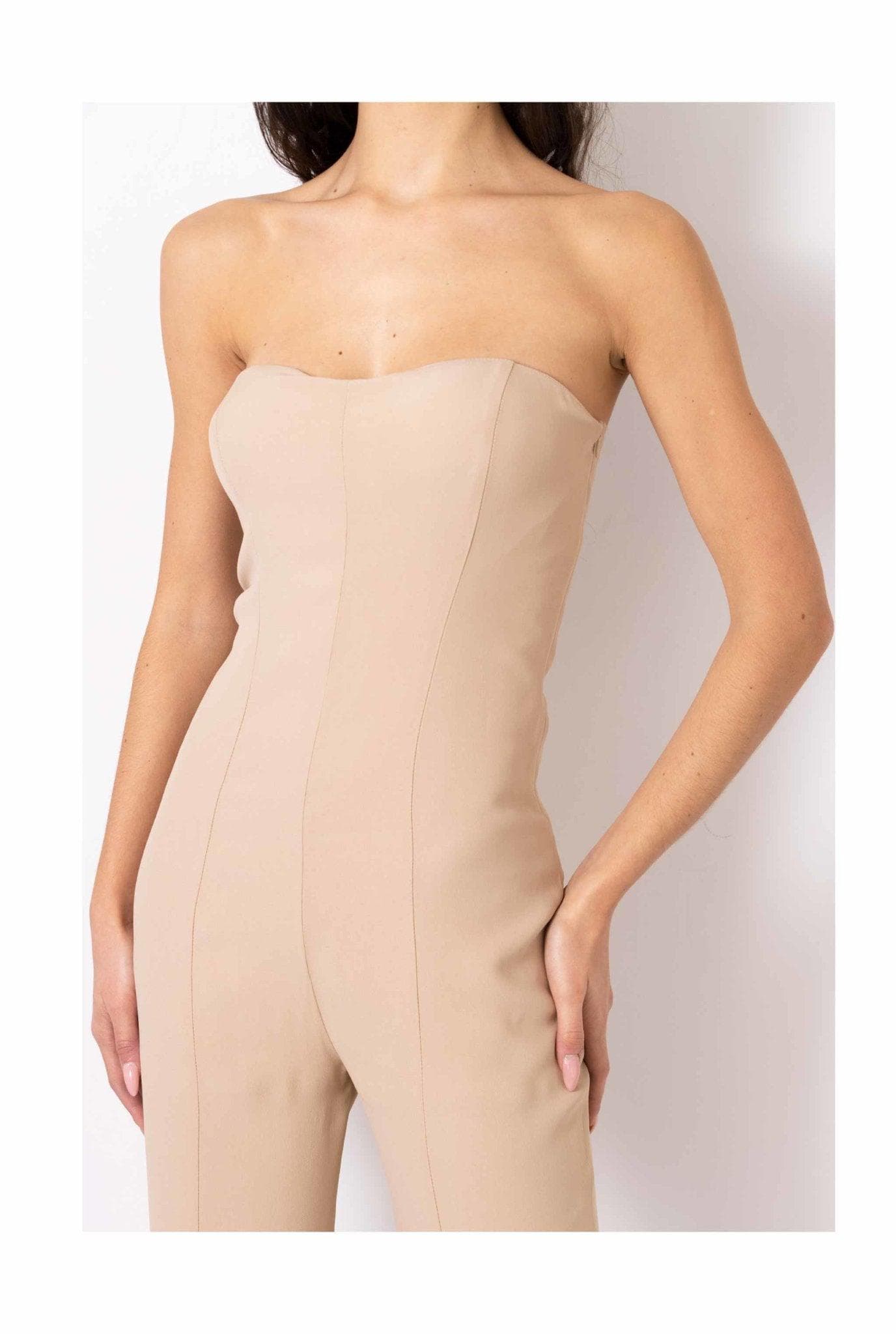 Strapless one sales piece jumpsuit